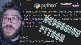 Debugging Python with VScode