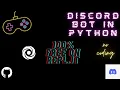 How to make a discord bot On python In repl it source code no coding