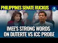What Imee Marcos Said About Rodrigo Duterte \u0026 ICC Probe | Philippines Senate Highlights