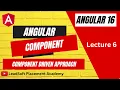 Lecture 6 Angular Components Component Driven Approach