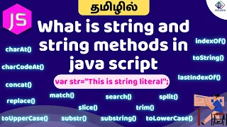 What is string and string methods in java script in tamil JS Coding in tamil