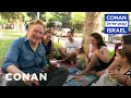 Conan Hits The Streets Beaches Of Tel Aviv CONAN on TBS
