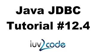 Java JDBC Tutorial - Part 12 4 Connect Java Swing GUI to a MySQL Database