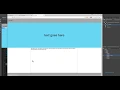 Creating a basic page layout in Dreamweaver CC 2018