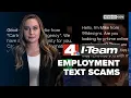 Have you ever received a job scam text Scammers are offering dream jobs