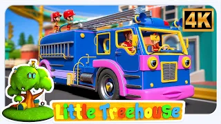 Wheels On The FireTruck, ফায়ারট্রাকের চাকা, Bengali Rhymes for Babies