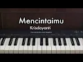 Lagu Mencintaimu - Krisdayanti | Piano Karaoke by Andre Panggabean