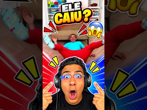 ELE CAIU⁉️😂 #memes
