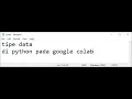 7 Tipe Data Python Kuasai Dasar Python Sekarang