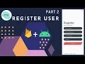 Android Login screen login register firebase shared preference etc