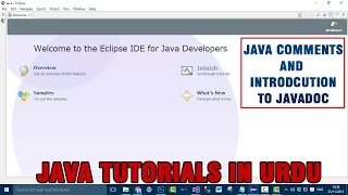 Java Tutorial In - Java Comments And Javadoc