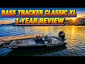 Bass Tracker Classic XL 1 YEAR LATER