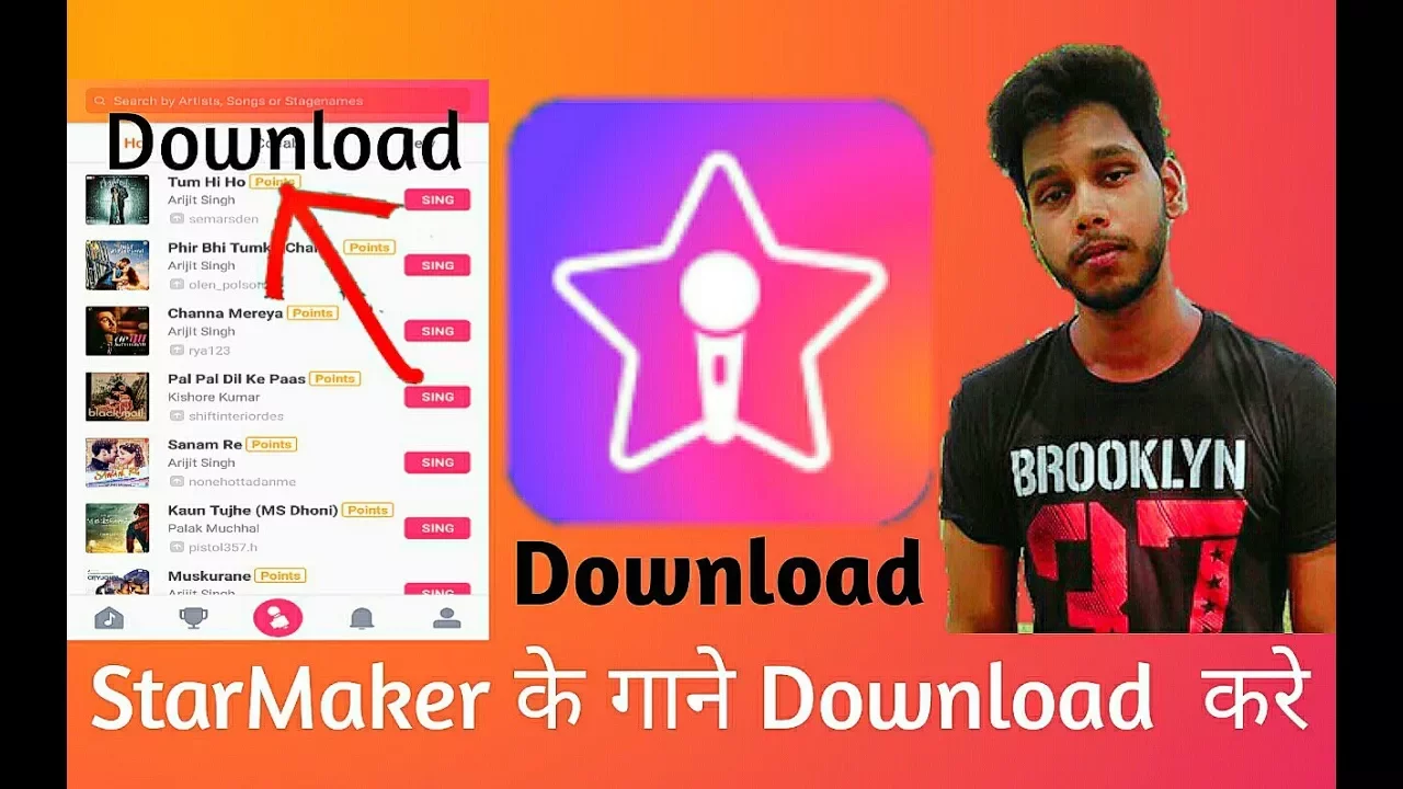 How to download starmaker songs without app