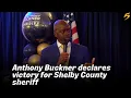 The public elected Anthony Buckner as the newest Shelby County Sheriff on Thursday night