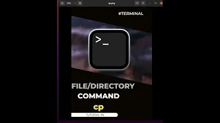Linux File Commands - cp