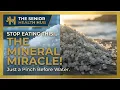 Put a Pinch of Celtic Salt on Your Tongue Before Drinking Water Cellular Hydration Secret