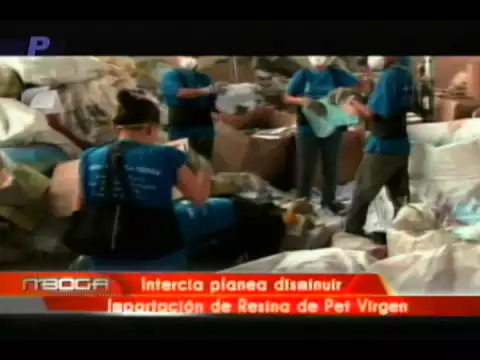 Intercia planea disminuir importación de resina de Pet Virgen