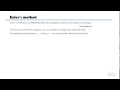 Euler s method isoclines and slope fields