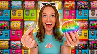 *VENDING MACHINE* HUNTING FOR VIRAL DUMPLINGS, NEEDOHS & SQUISHIES!!😱🪙⁉️ (JACKPOT FINDS OMG!!🫢✨)