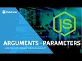 Arguments vs Parameters and The Rest Parameter in JavaScript