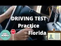 How to pass Florida driving test 2022 Practice driving test Road test tutorial with tips