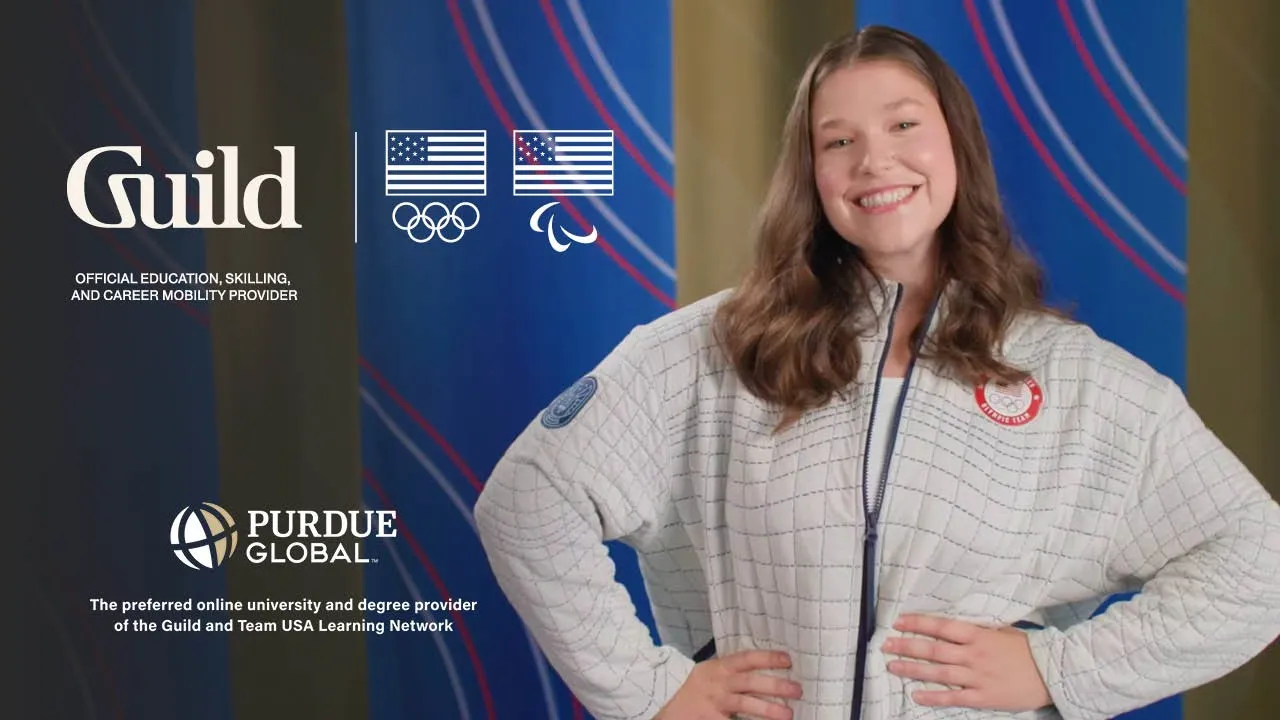 Purdue Global — Ashley Farquharson: Purdue Global & Team USA Learning Network (YouTube video ad)