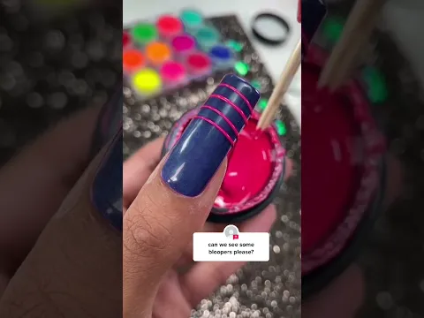 Blooper Scene! OPPPSIEE😅 ilysmnails .com #nails #nailsart #satisfying #nailtutorial #beauty