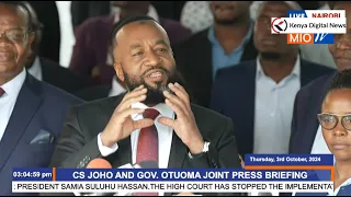 hapa kazi tu cs hassan joho issues explosive statement on the status of the blue economy 