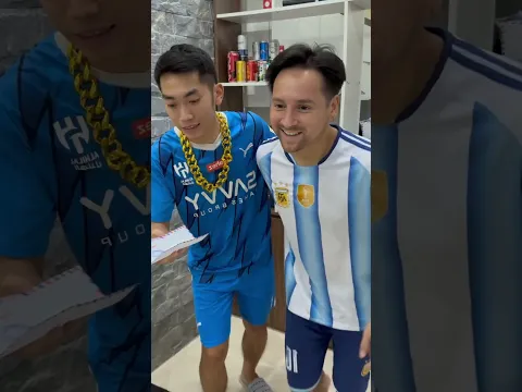 How Neymar and Messi tricked Ronaldo into taking the medicine #ronaldo #messi #kindness