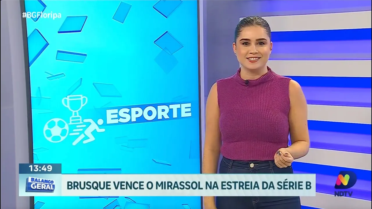 Esporte - Brusque supera Mirassol na primeira rodada da Série B