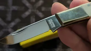 80 s TAYLOR CUTLERY WOODCHUCK JAPANESE HANDMADE FOLDING KNIFE