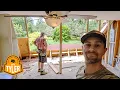 We cut a giant hole in our roof to add a master bathroom Can t help it Dormer addition part 1