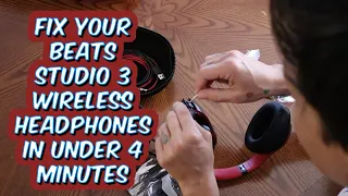 Fix Your Beats Studio 3 Broken Hinge in Under 4 Minutes