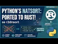 r2dnsort Porting Python s natsort to Rust Port Mortem 2026
