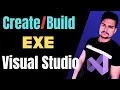 How to Create an EXE File in Visual Studio Tutorial007