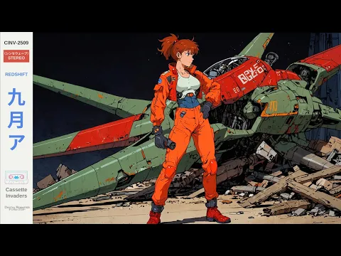 Synthwave Mix | REDSHIFT | Cyberpunk Mecha Battle for Deep Focus Coding & Gaming