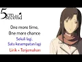 5 CM PERSECOND Theme Song | Masayoshi Yamazaki – One more time, One more chance (Lirik)🎶