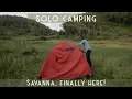Download Lagu Solo Camping: Spring Wilderness Adventure On A Savanna, Making Grilled Chicken and Spaghetti (ASMR)
