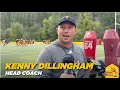 ASU head coach Kenny Dillingham on a physical Camp Tontozona practice