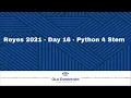 REYES 2021 - DAY16
