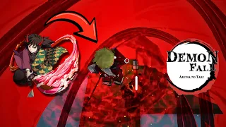 Using BLOOD WATER Breathing to Solo Infinity Castle Demonfall