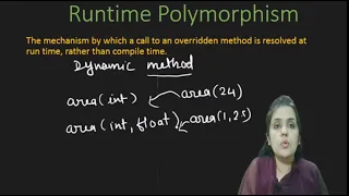 runtime polymorphism in java dynamic method dispatch in java