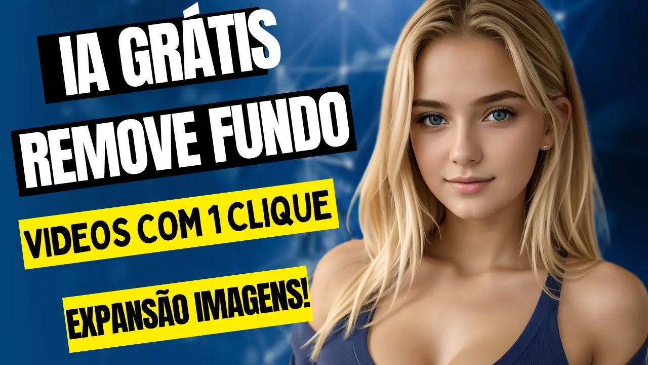 NÃO PRECISA DE CENÁRIO INTELIGÊNCIA ARTIFICIAL REMOVE FUNDO DO VÍDEO GRÁTIS PC E CELULAR