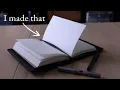I Made My Own Journal | A DIY Bookbinding Adventure