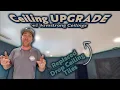 Ceiling Upgrade w Armstrong Ceilings - Replace Drop Ceiling Tiles EASY