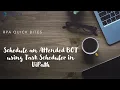 Scheduling an UiPath Attended BOT Using Task Scheduler Step-by-Step Guide RPA Chiacon
