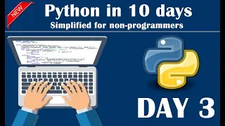Day 3 of Python in 10 Days Conditional Statements Python Operators