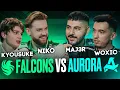 Download Lagu Kyousuke, NiKo, MAJ3R and woxic on FPG 2 – CS | Team Falcons vs Aurora Gaming