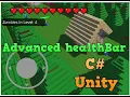 Advanced health bar in unity Unity Game Development using C Unity tutorial
