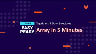 1 - Array as a data structure in 5 minutes